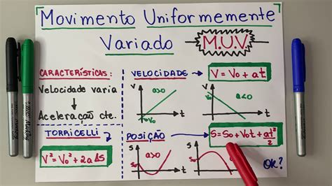 Movimento Uniforme Variado