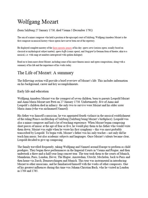 mozart biography operation