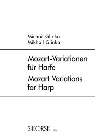 mozart variationen harfe