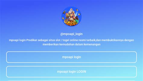 mpoapi login | MPO API Login Akses Cepat Platform Jurnal