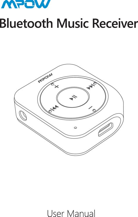 Read Online Mpow Bluetooth Music Receiver User Manual 