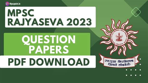 Full Download Mpsc Question Paper With Answer Key 