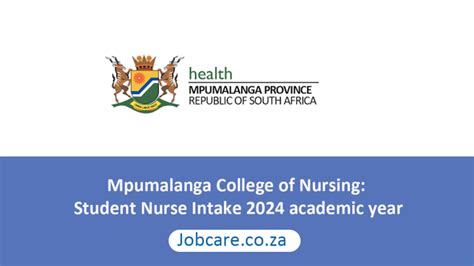 Read Mpumalanga Nursing Collage Intake For 2016 