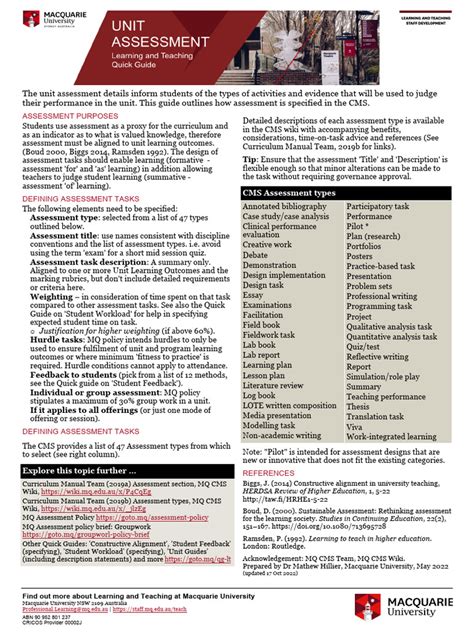 Mq Unit Guide