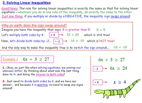 Mr Barton Maths Inequalities And Equations Worksheet - Inequalities And Equations Worksheet