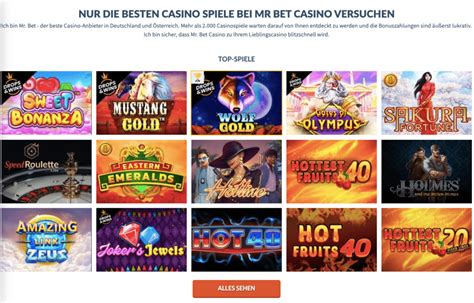 mr bet casino erfahrungen Top deutsche Casinos