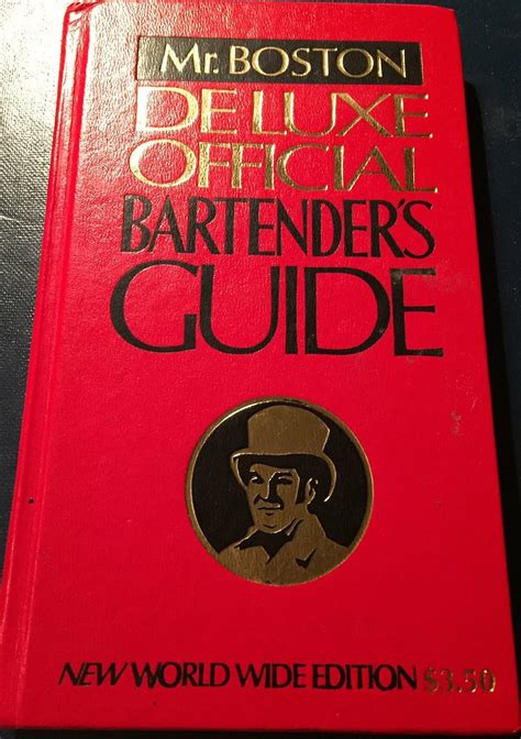 Mr Boston Bartender Guide