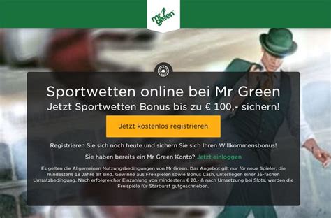 mr green bonus sportwetten tfco belgium