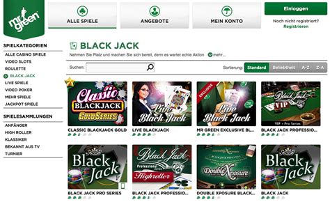 mr green casino blackjack Online Casinos Deutschland
