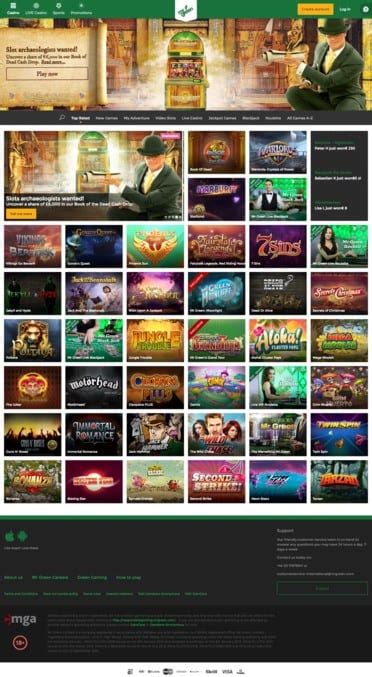 mr green casino velkomstbonus iflk canada