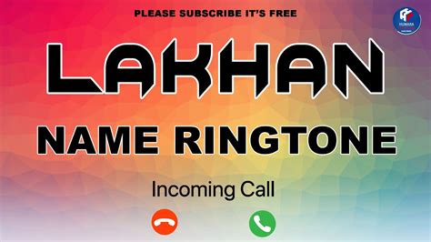 mr lakhan name ringtone