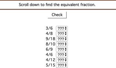 Mr Nussbaum Fractions Equivalent Fractions Practice Practicing Equivalent Fractions - Practicing Equivalent Fractions