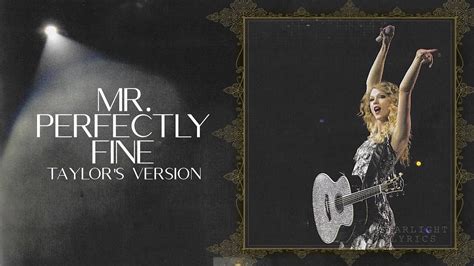 Mr Perfectly Fine