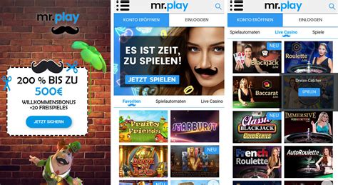 mr play casino app Online Casinos Deutschland