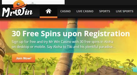 mr win casino 30 free spins