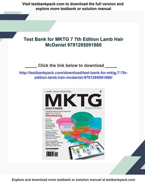 Read Online Mrkt 7Th Edition Lamb 