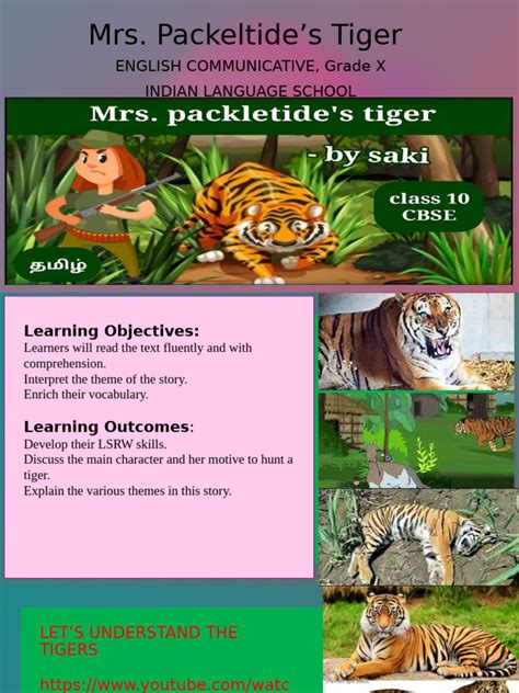 Mrs Packletide's Tiger
