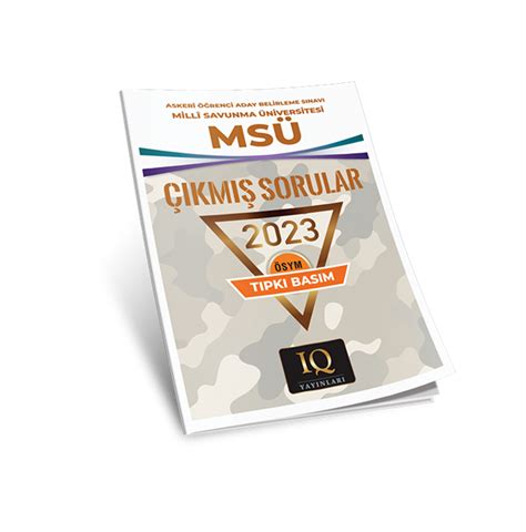 Msü 2023 Soruları