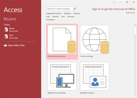 ms access 2016 tutorial with examples