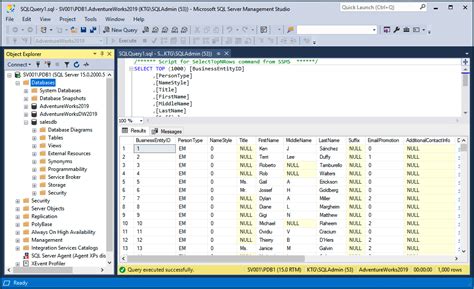 ms sql database id