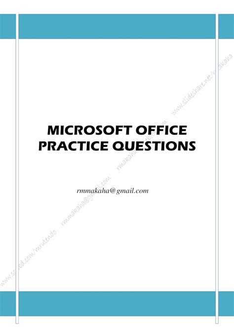 Download Ms Publisher Practical Exam 