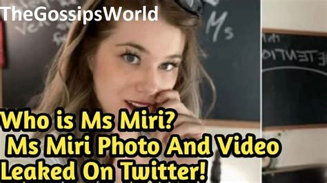 Ms.miri Leaked Video