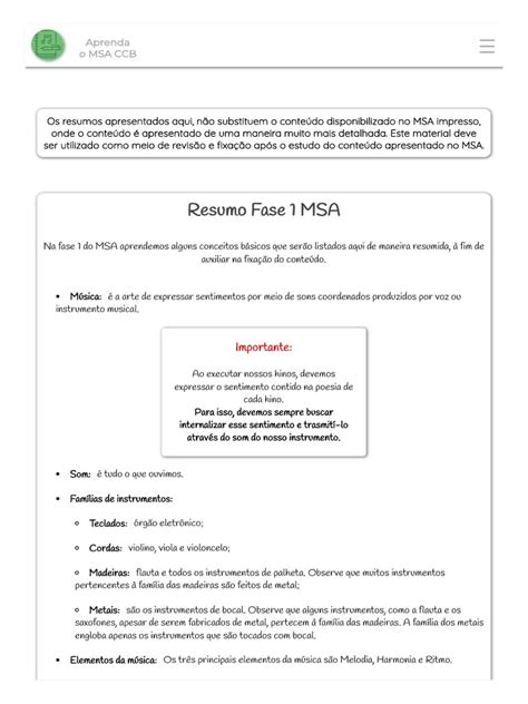 Msa Ccb Pdf