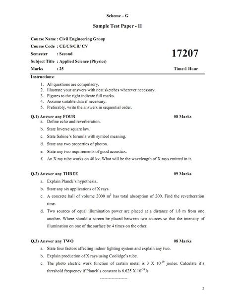 Full Download Msbte Applied Physics Sample Question Paper 