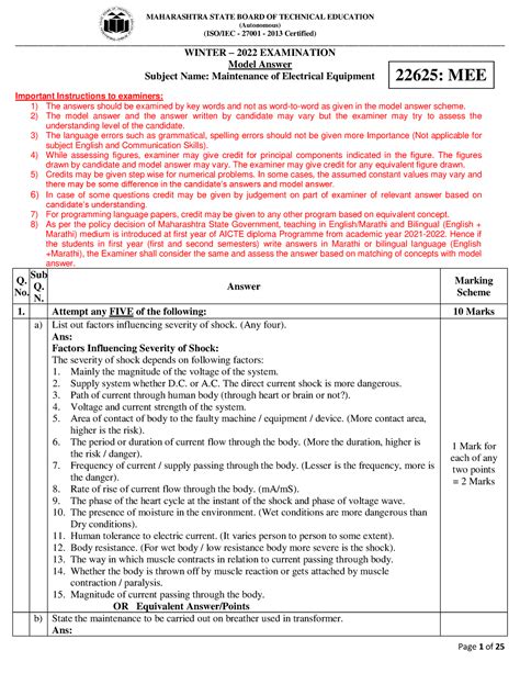 Read Msbte Model Question Paper 