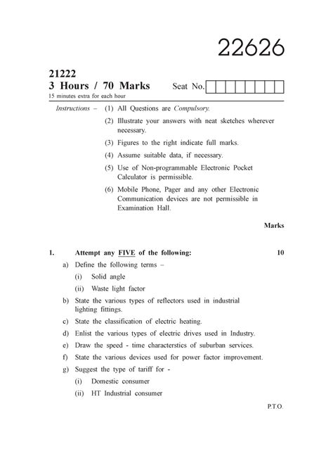 Full Download Msbte Question Paper 