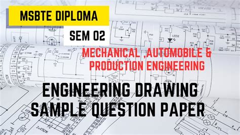 Download Msbte Question Paper Of Mechanical Engineering Drawing 
