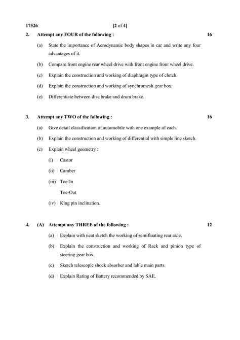 Read Online Msbte Question Paper With Answer Automobile 