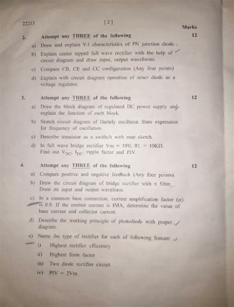 Read Msbte Question Papers 2Nd Sem 