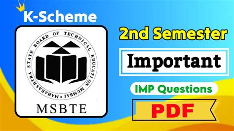 Download Msbte Sample Question Paper 2Nd Sem Co 