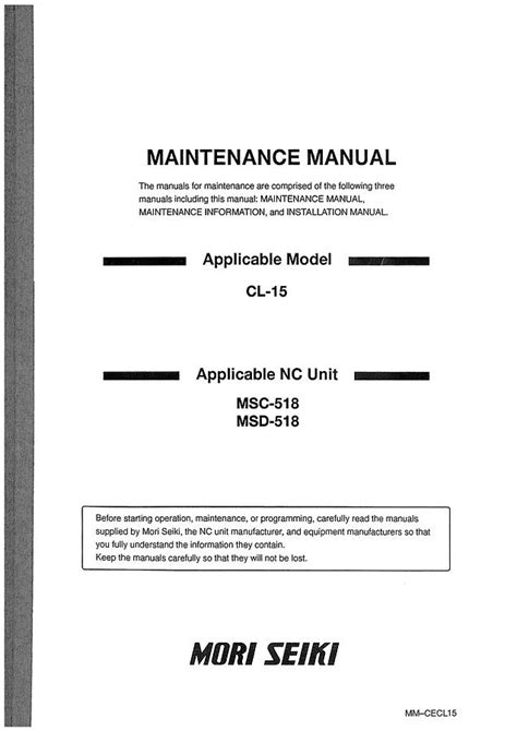 Msc 518 Electrical Manual