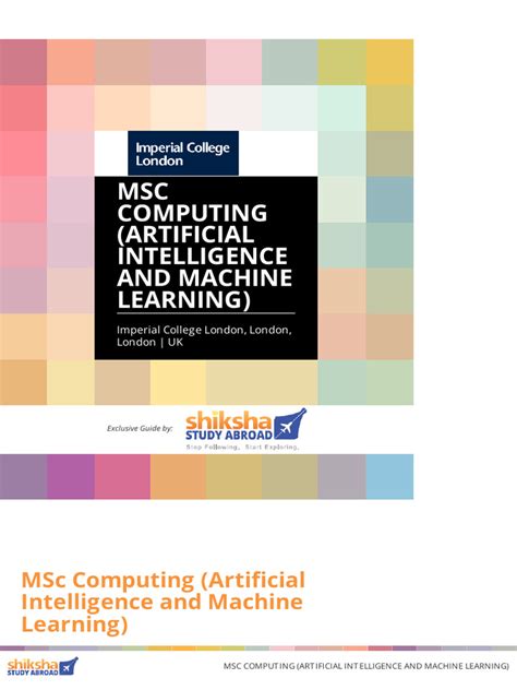 Msc Computing Artificial Intelligence Study Imperial