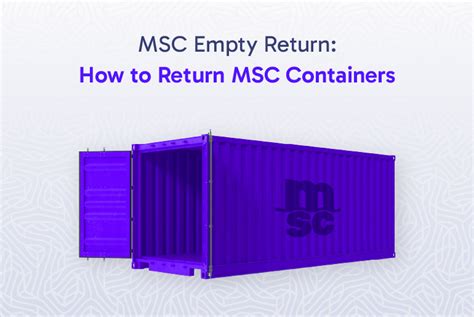 Msc Empty Return
