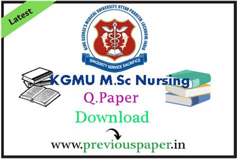 Read Msc Nursing Previous Question Papers 