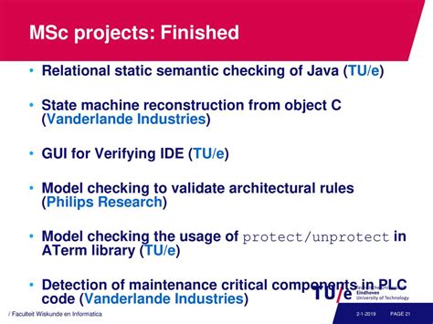 Read Online Msc Project Tu E 