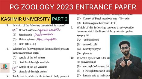 Read Online Msc Zoology Entrance Previous Question Paper File Type Pdf 
