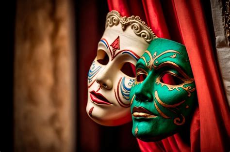 Máscara De Teatro