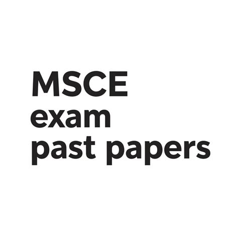 Msce Examination Papers