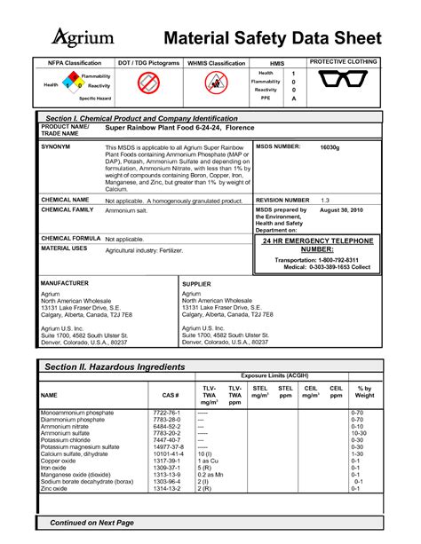 Msds Worksheet High School   Safety Data Sheets Information That Could Save Your - Msds Worksheet High School