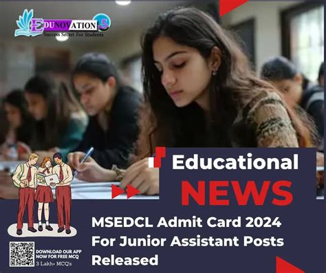 Msedcl Junior Assistant