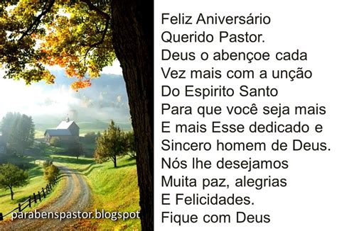 Msg Aniversário Pastor