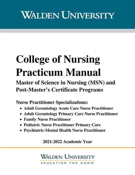 Read Online Msn Nursing Practicum Journal Examples 