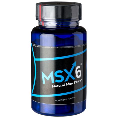 Msx6 - inhaltsstoffe - wirkung - zusammensetzung - erfahrungen