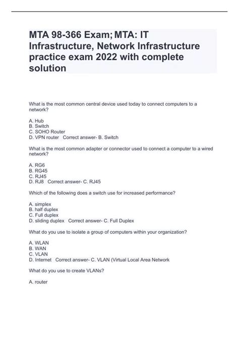 Read Online Mta Exam 98 366 Study Guide File Type Pdf 