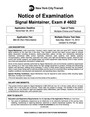 Full Download Mta Signal Maintainer Exam 