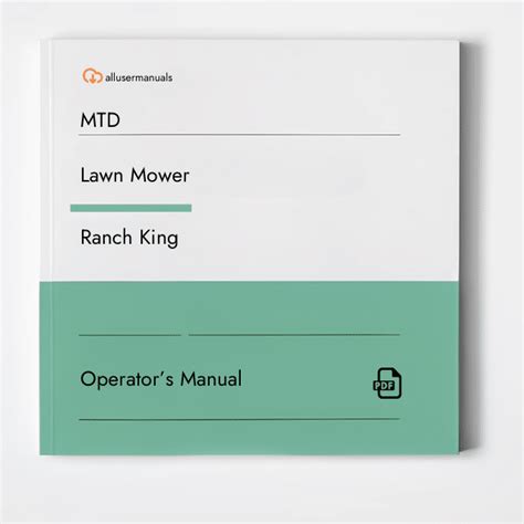 Mtd Ranch King Manual